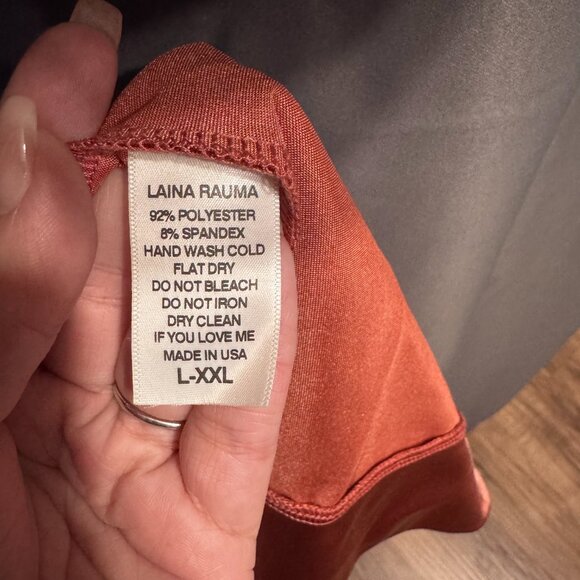 BNWT Laina Rauma Satin Robe - Picture 6 of 6